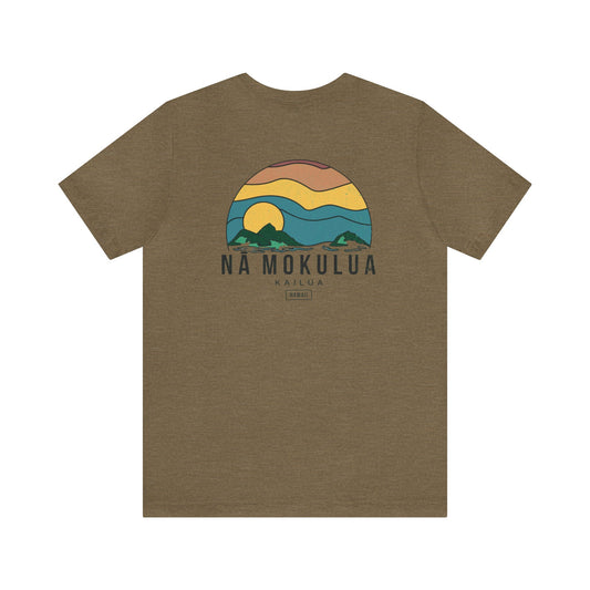 Nā Mokulua Wavy Unisex Jersey Short Sleeve Tee - Global Village Kailua Boutique
