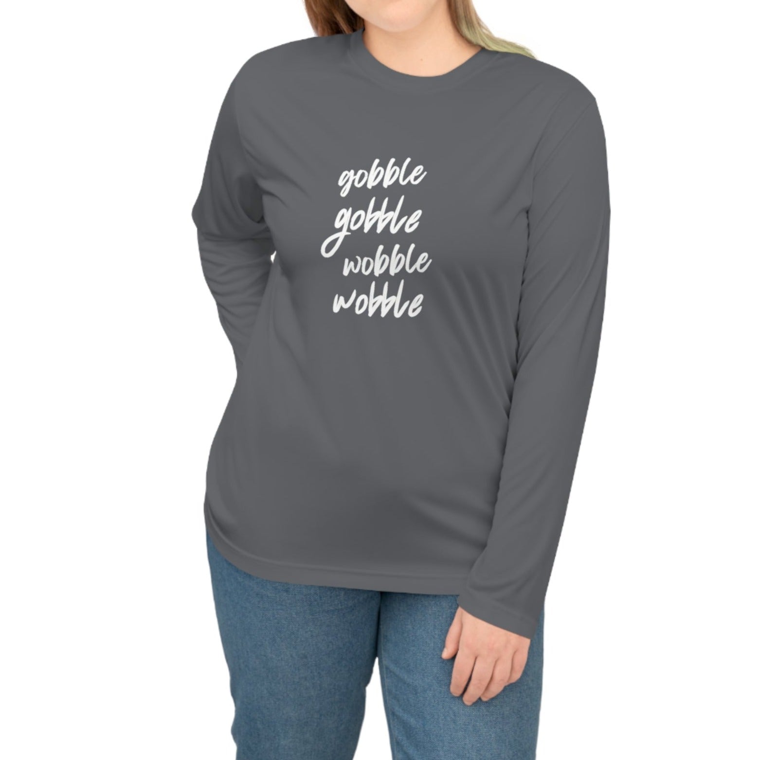 Performance Long Sleeve Gobble Wobble - Global Village Kailua Boutique