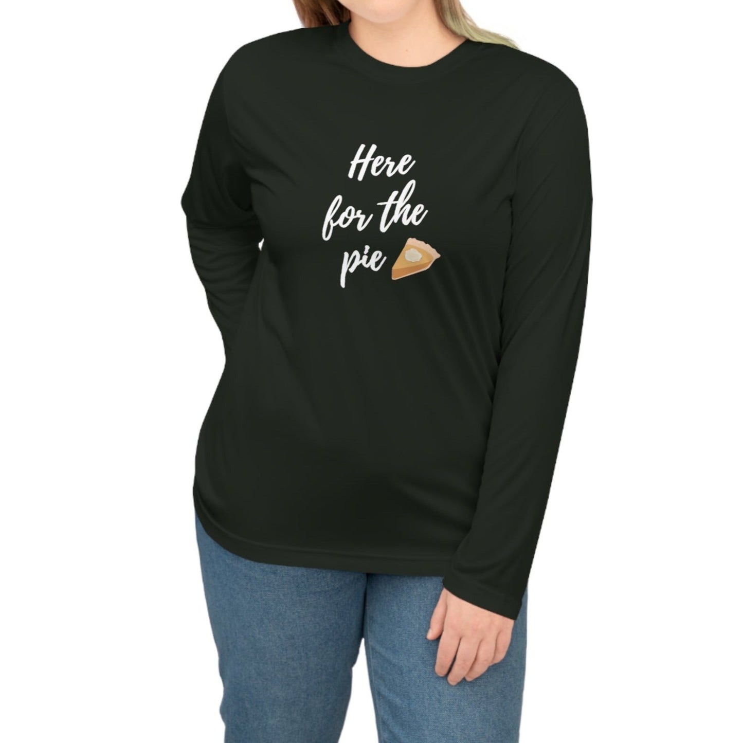 Performance Long Sleeve Here for the Pie - Global Village Kailua Boutique