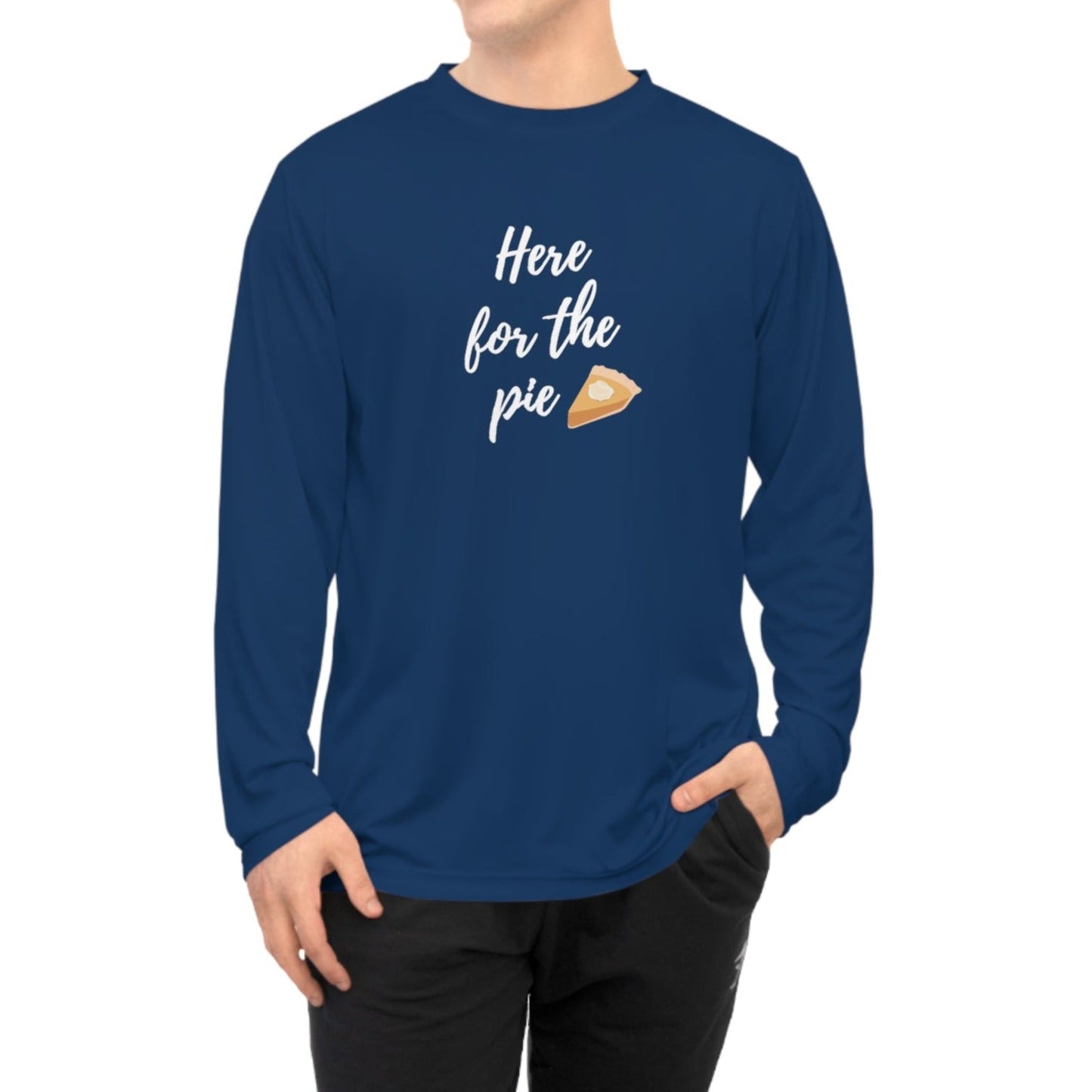 Performance Long Sleeve Here for the Pie - Global Village Kailua Boutique