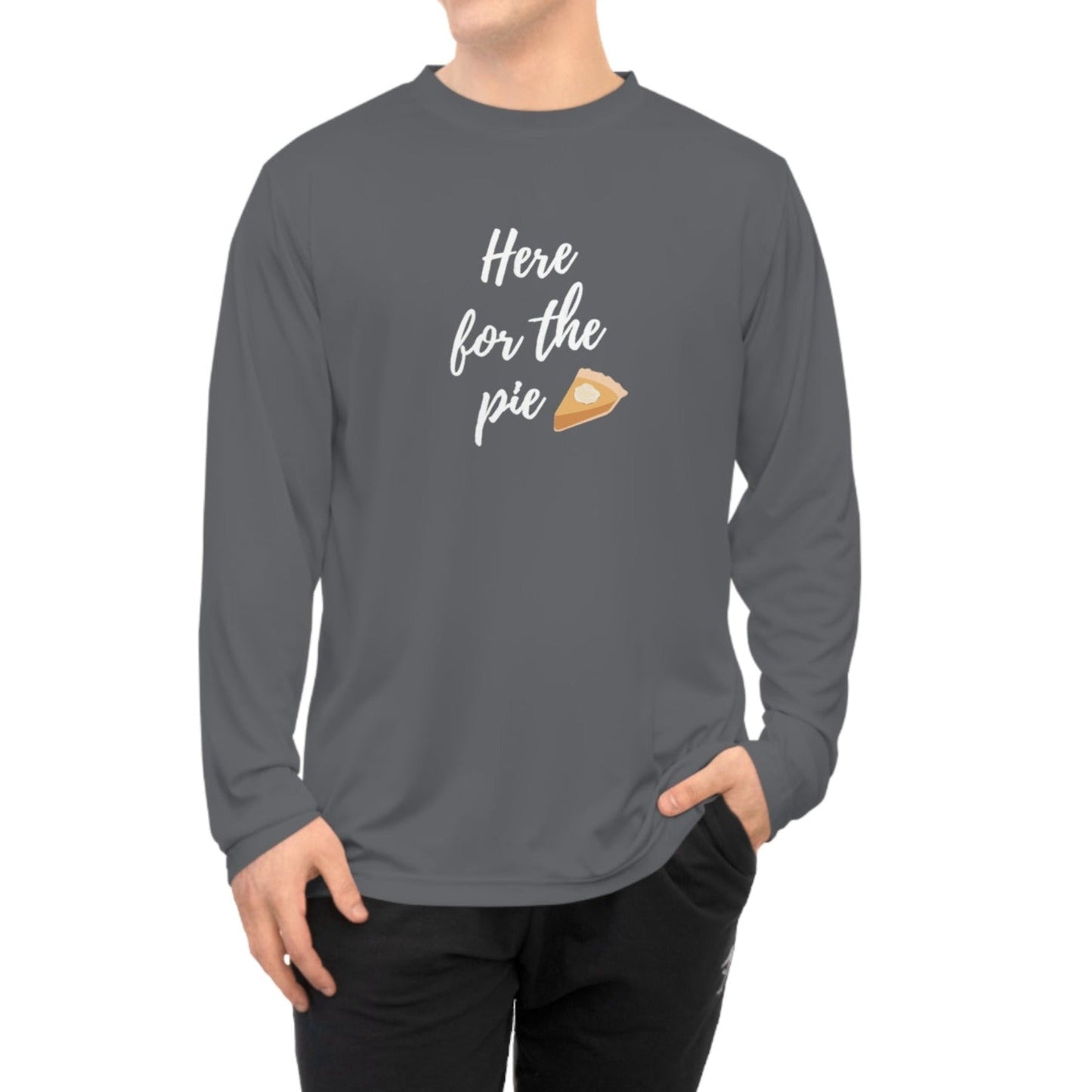 Performance Long Sleeve Here for the Pie - Global Village Kailua Boutique