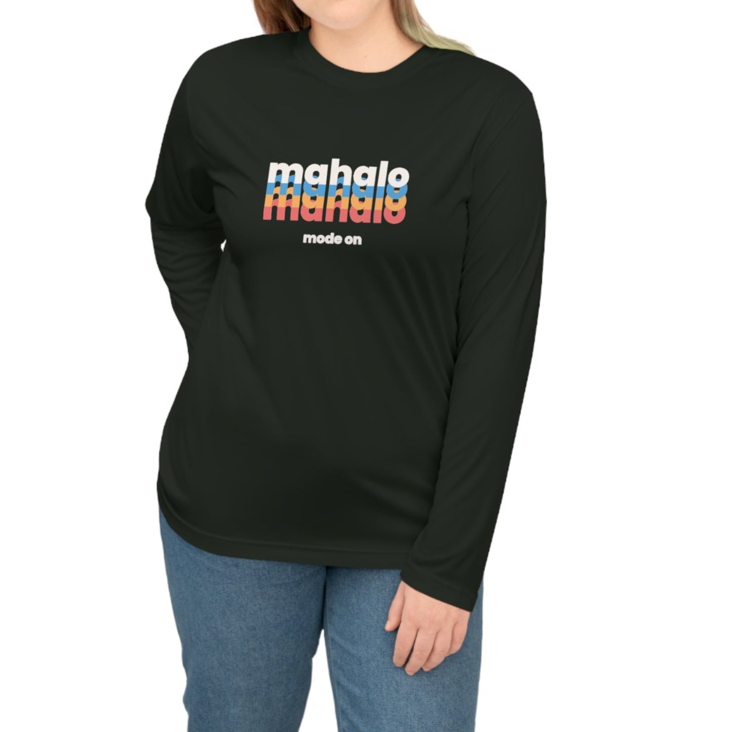 Performance Long Sleeve Mahalo Mode Multi - Global Village Kailua Boutique
