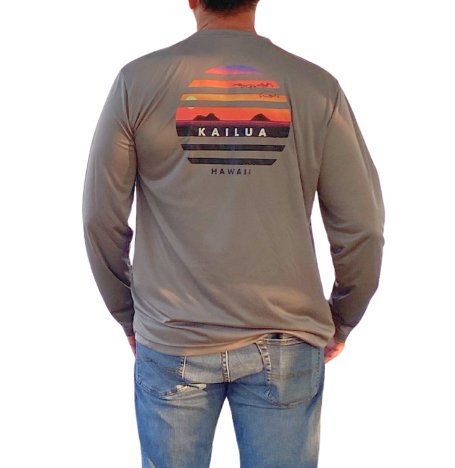 Performance Long Sleeve Stripes Moks - Global Village Kailua Boutique
