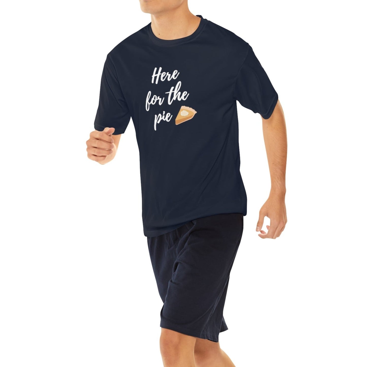 Performance Tee Here for the Pie - Global Village Kailua Boutique