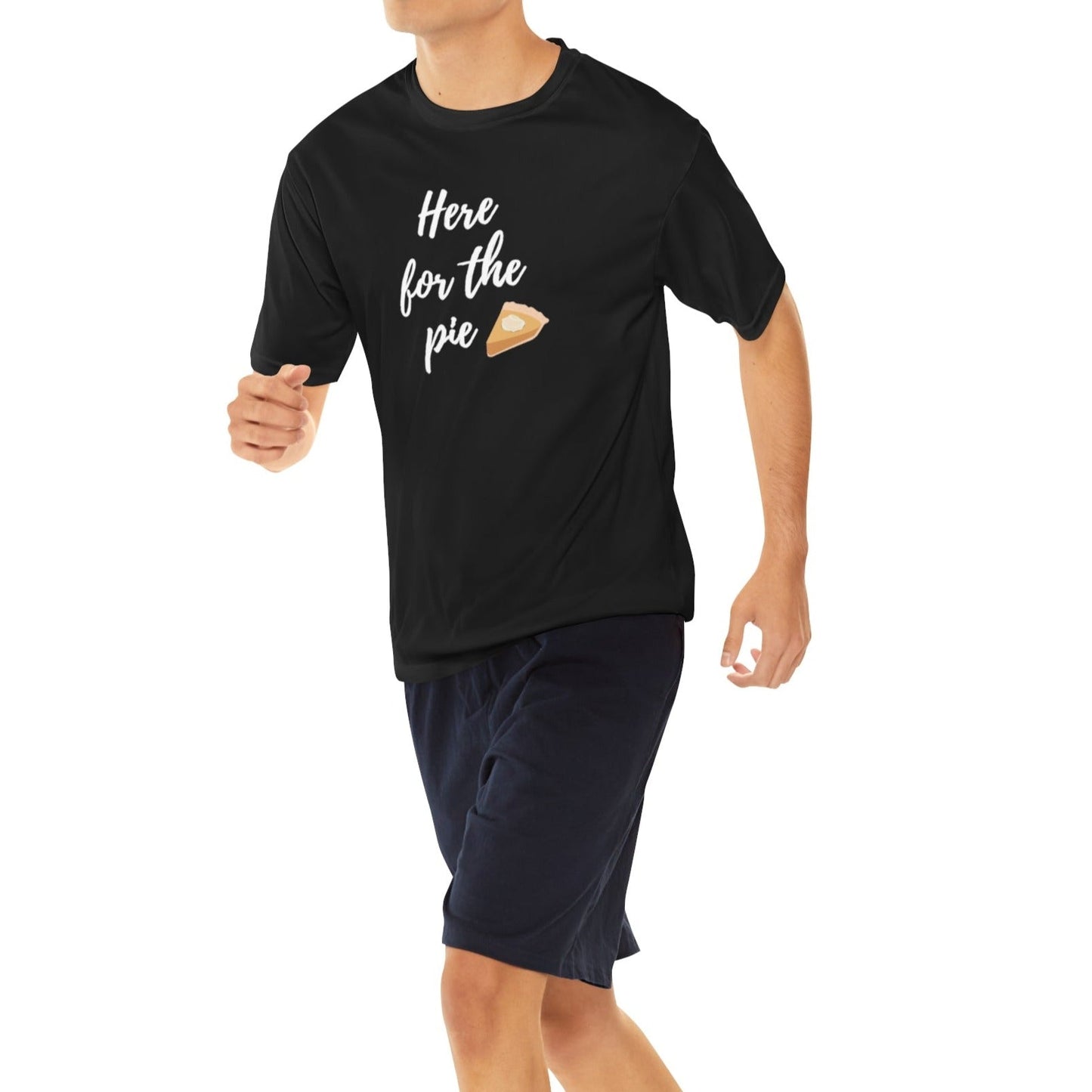 Performance Tee Here for the Pie - Global Village Kailua Boutique