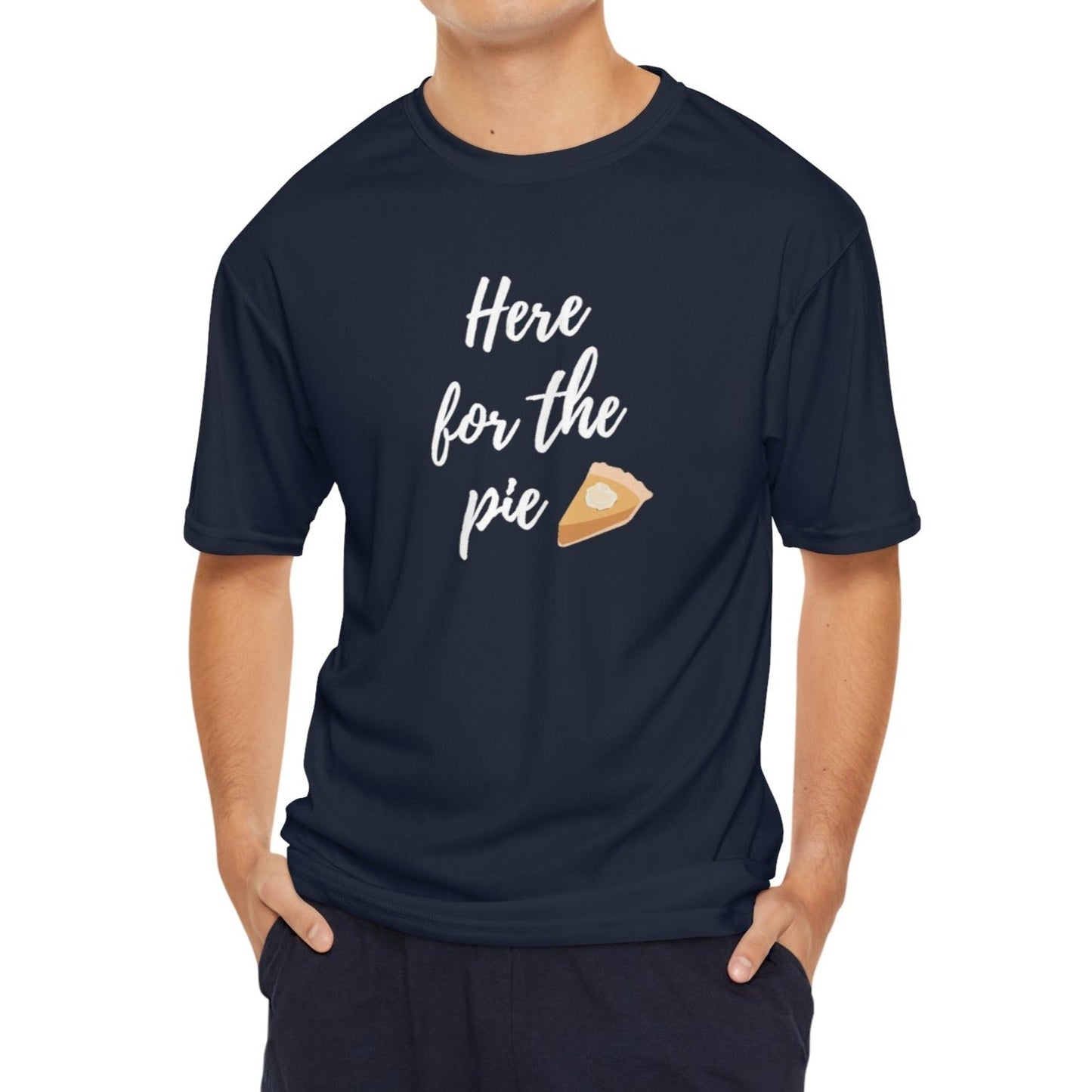 Performance Tee Here for the Pie - Global Village Kailua Boutique