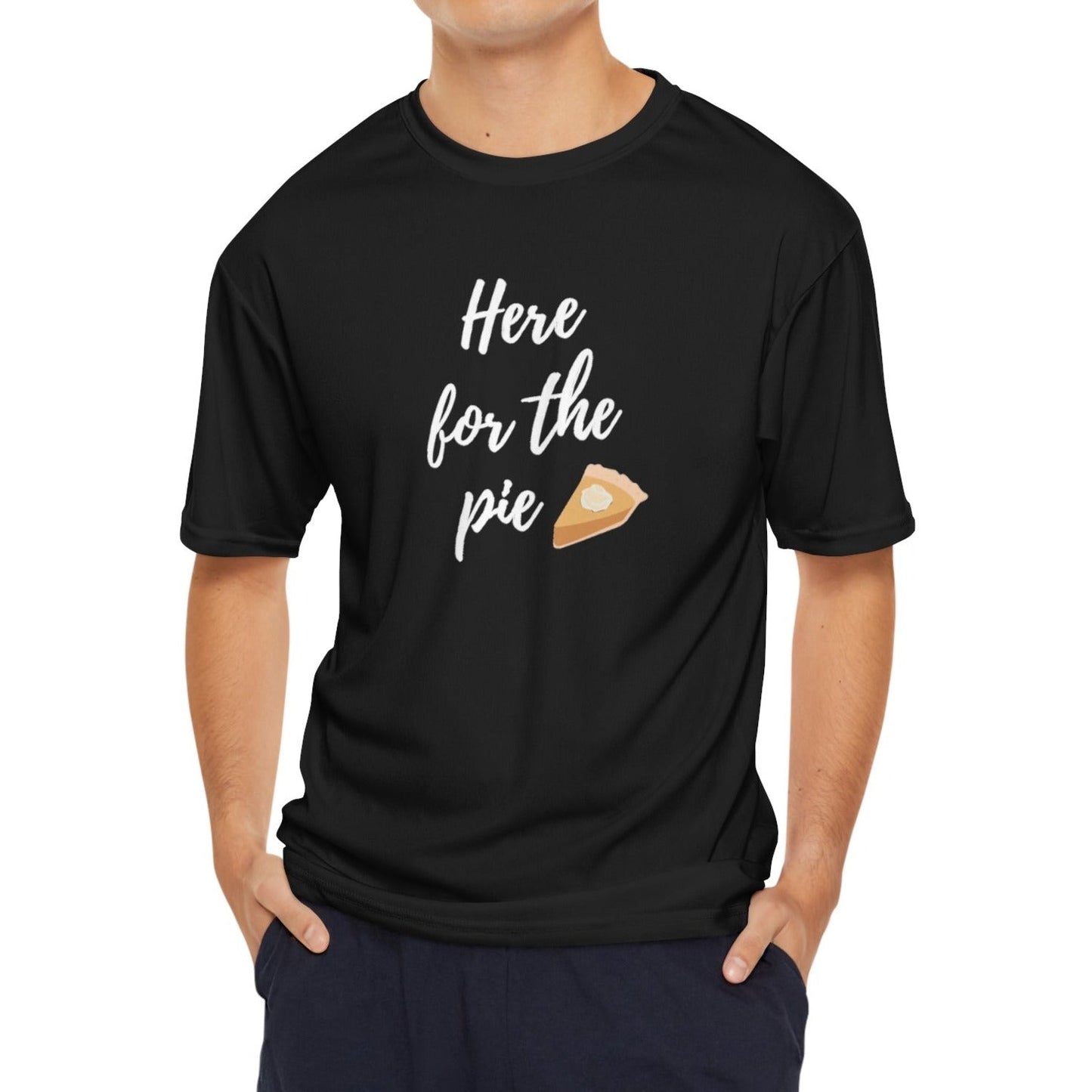 Performance Tee Here for the Pie - Global Village Kailua Boutique