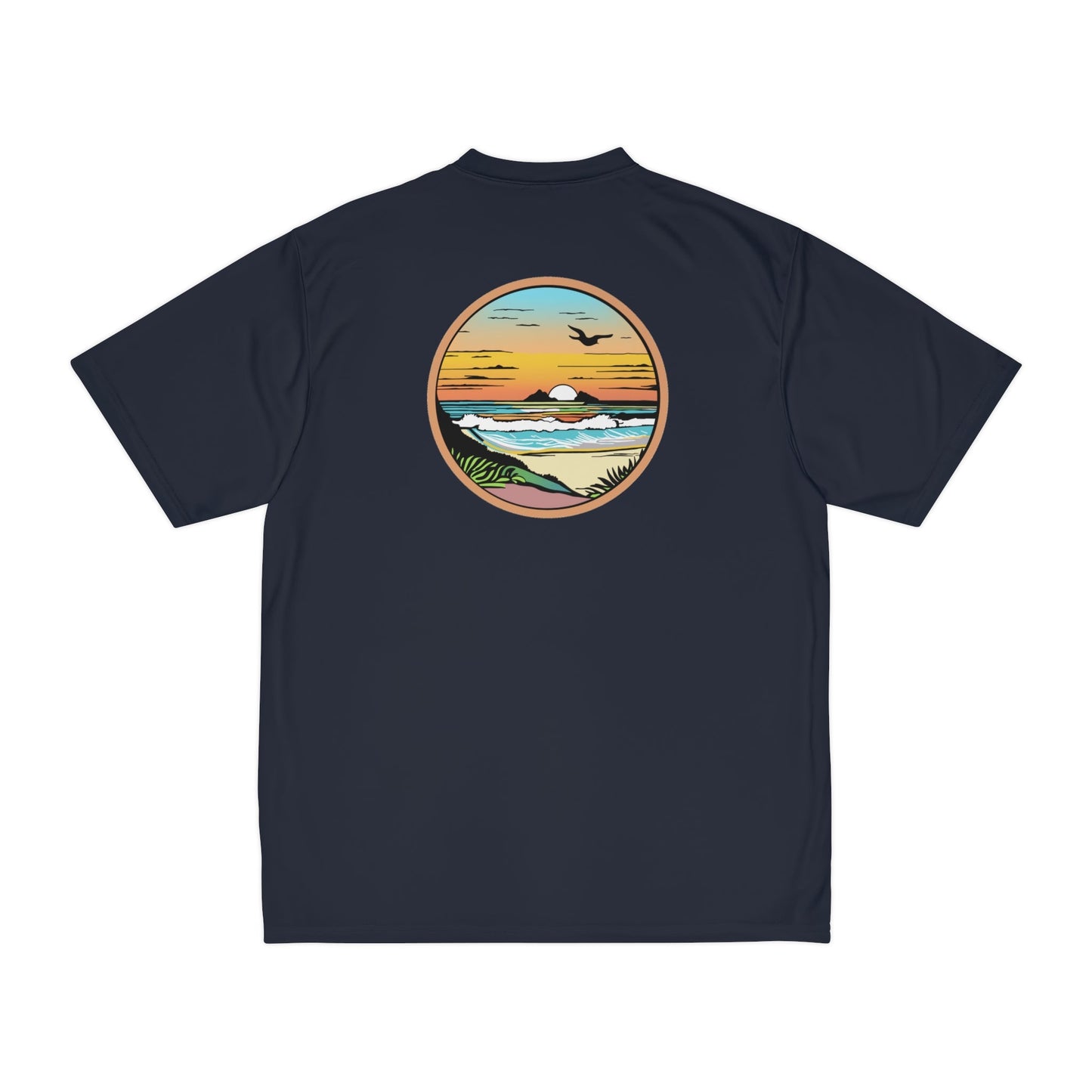 Performance Tee Summer Sunrise Men's - Global Village Kailua Boutique