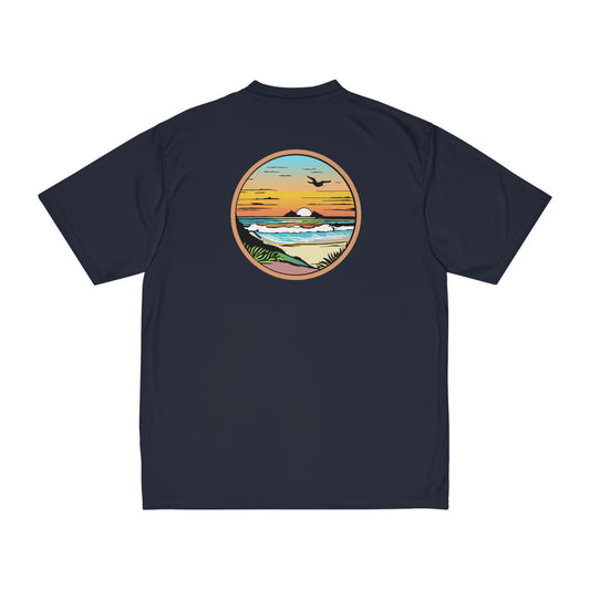 Performance Tee Summer Sunrise Men's - Global Village Kailua Boutique