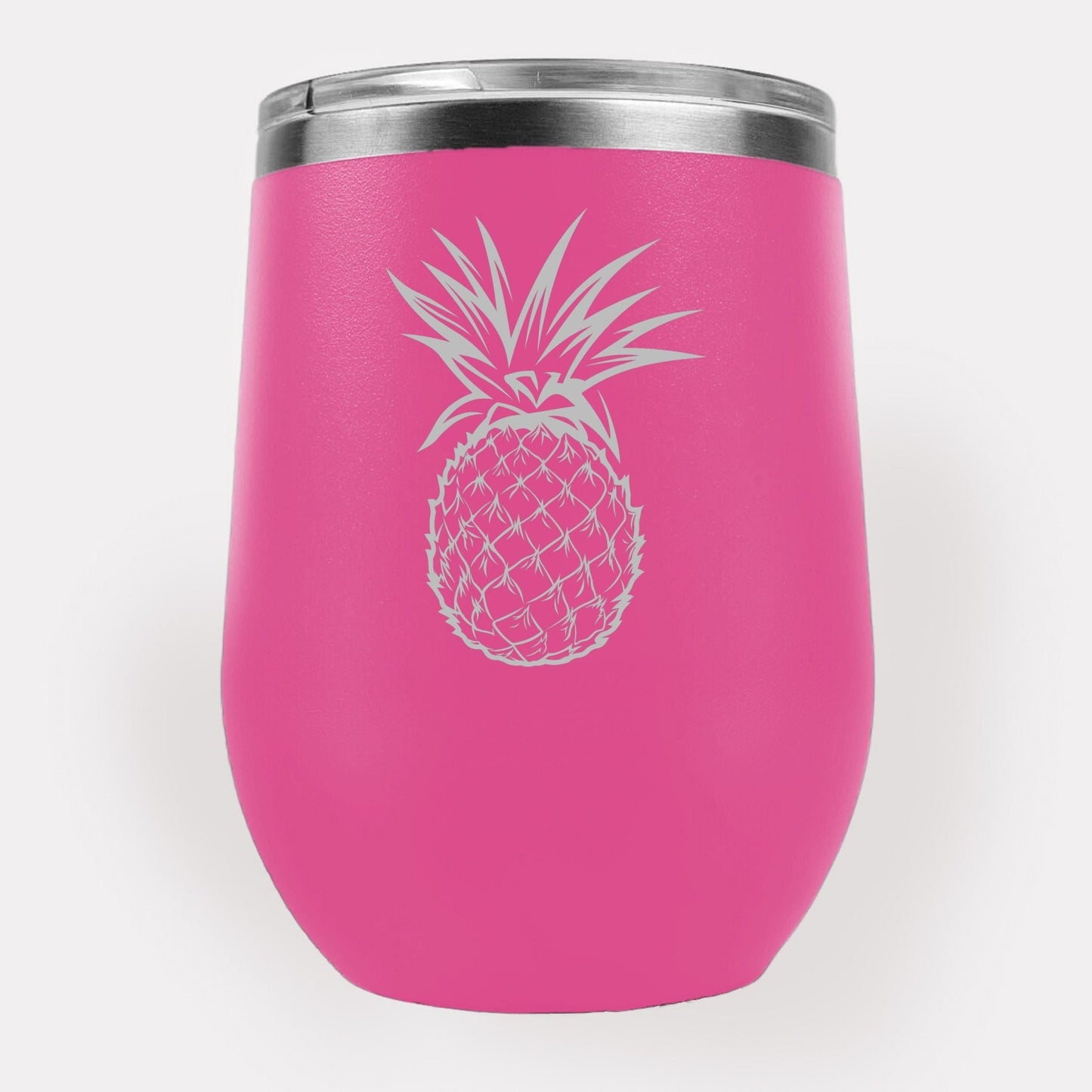 Pineapple 12oz Etched Tumbler Global Village Kailua Boutique