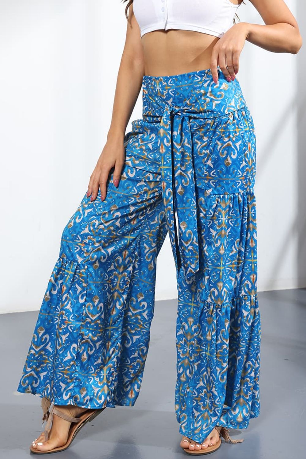Printed Sarong Pant - Global Village Kailua Boutique