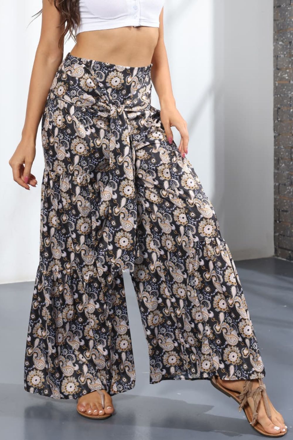 Printed Sarong Pant - Global Village Kailua Boutique