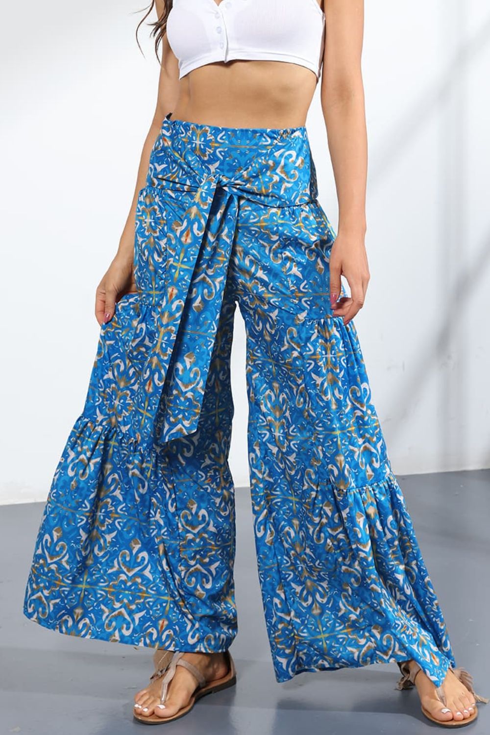 Printed Sarong Pant - Global Village Kailua Boutique