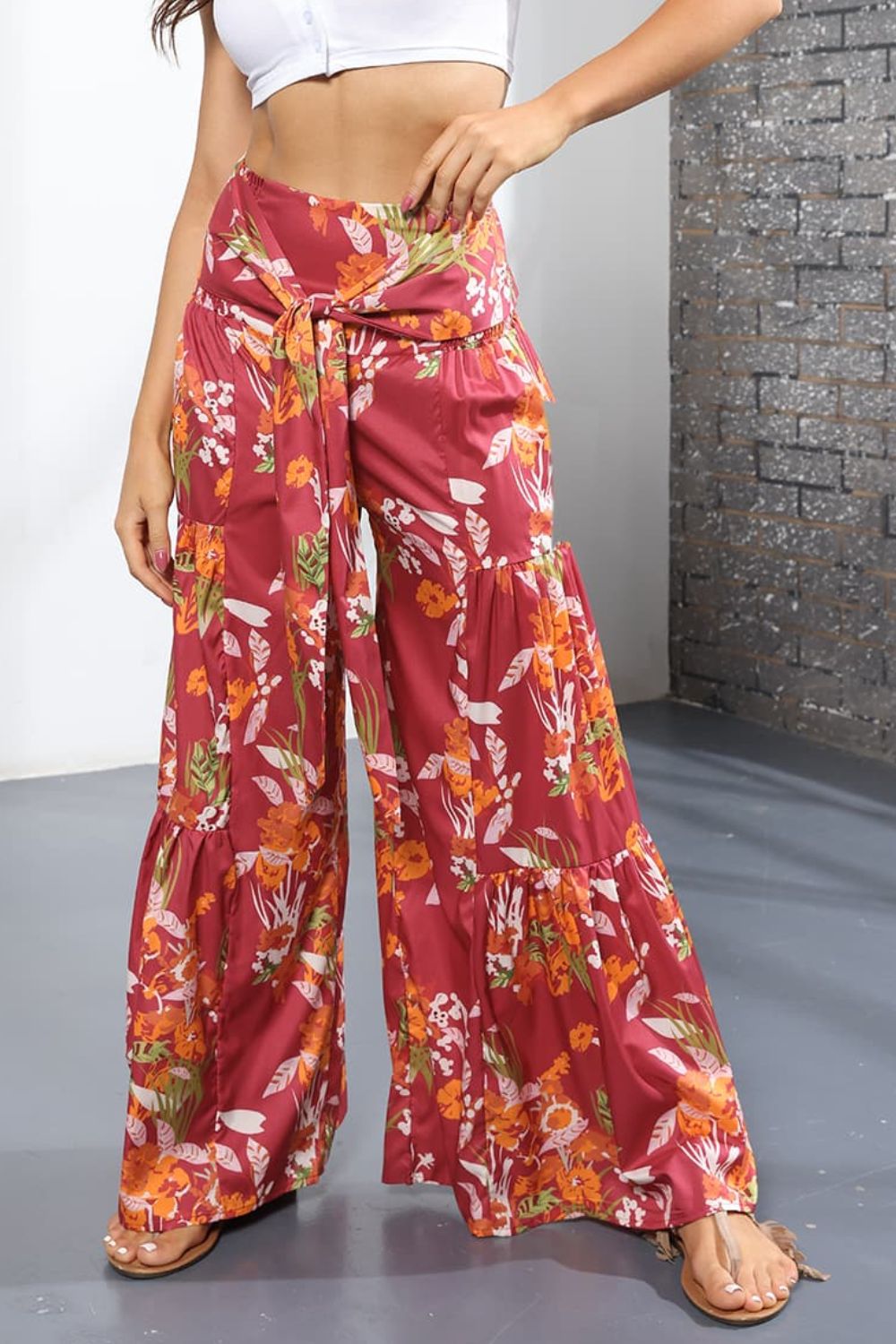 Printed Sarong Pant - Global Village Kailua Boutique