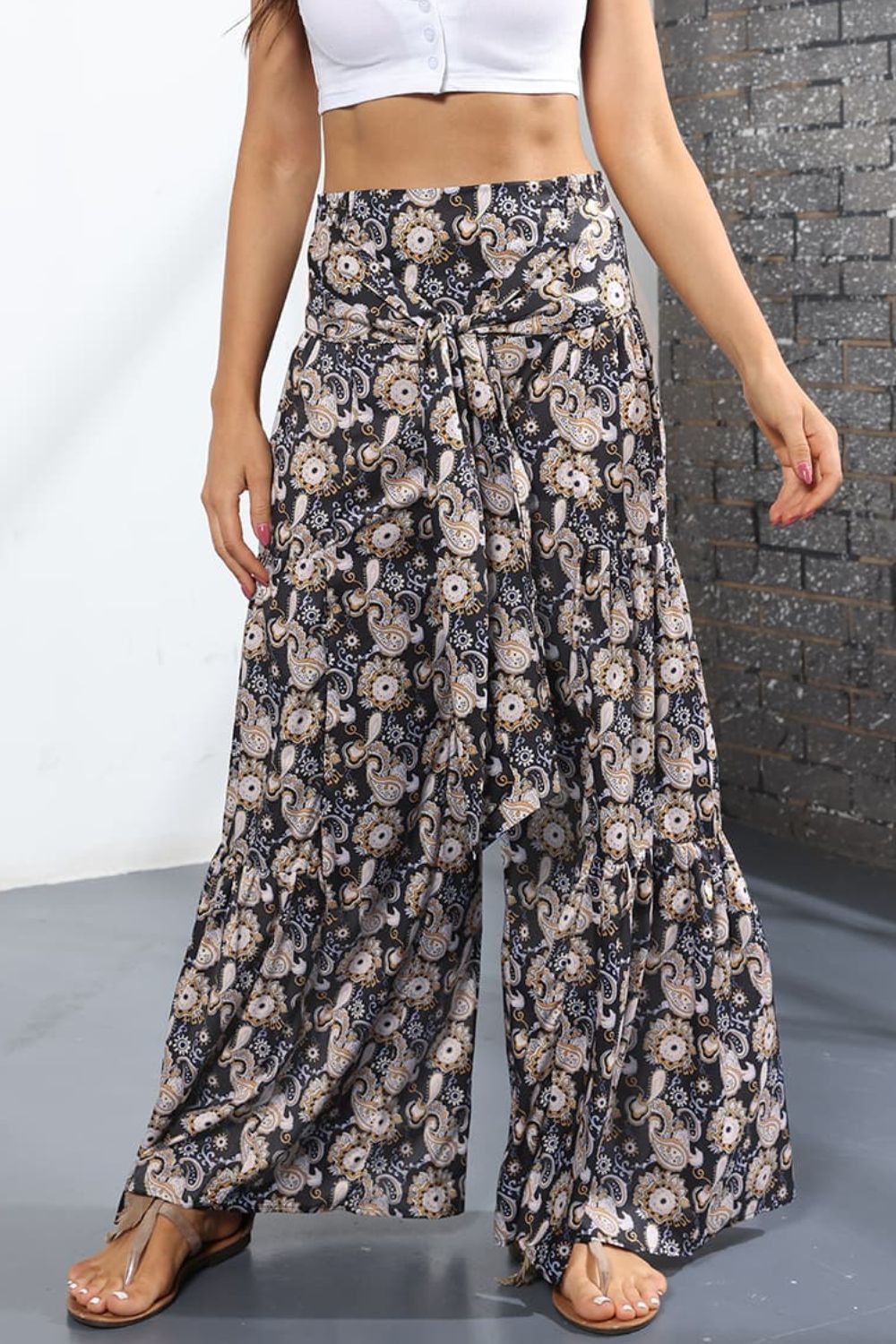 Printed Sarong Pant - Global Village Kailua Boutique