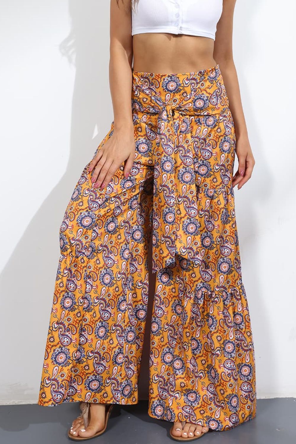 Printed Sarong Pant - Global Village Kailua Boutique