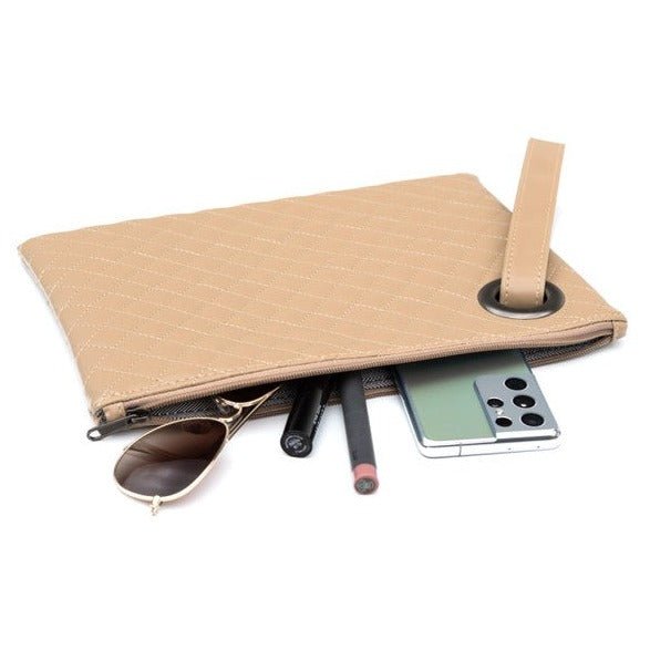 Quilted Wristlet Clutch Global Village Kailua Boutique
