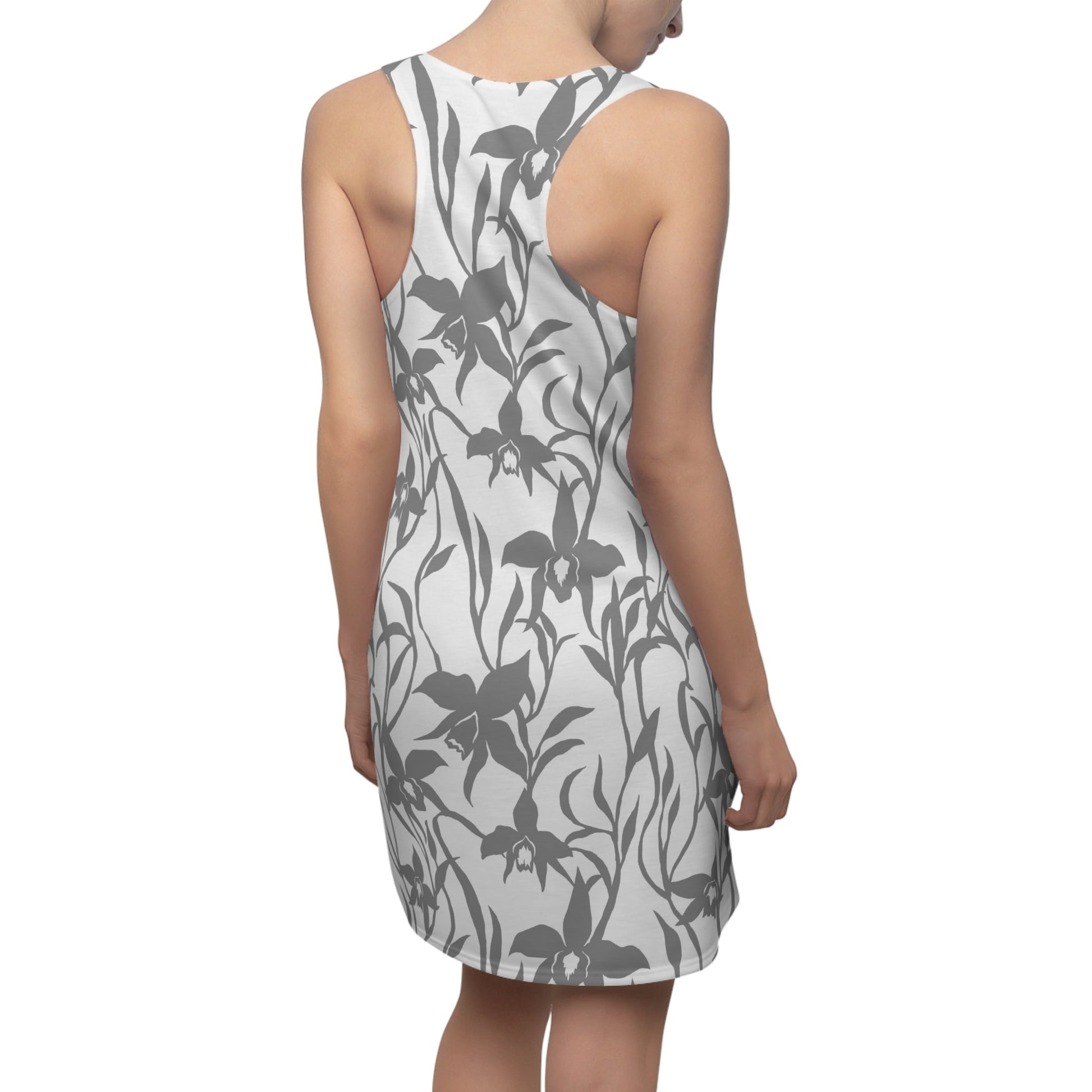 Racerback Dress Orchid Grey - Global Village Kailua Boutique