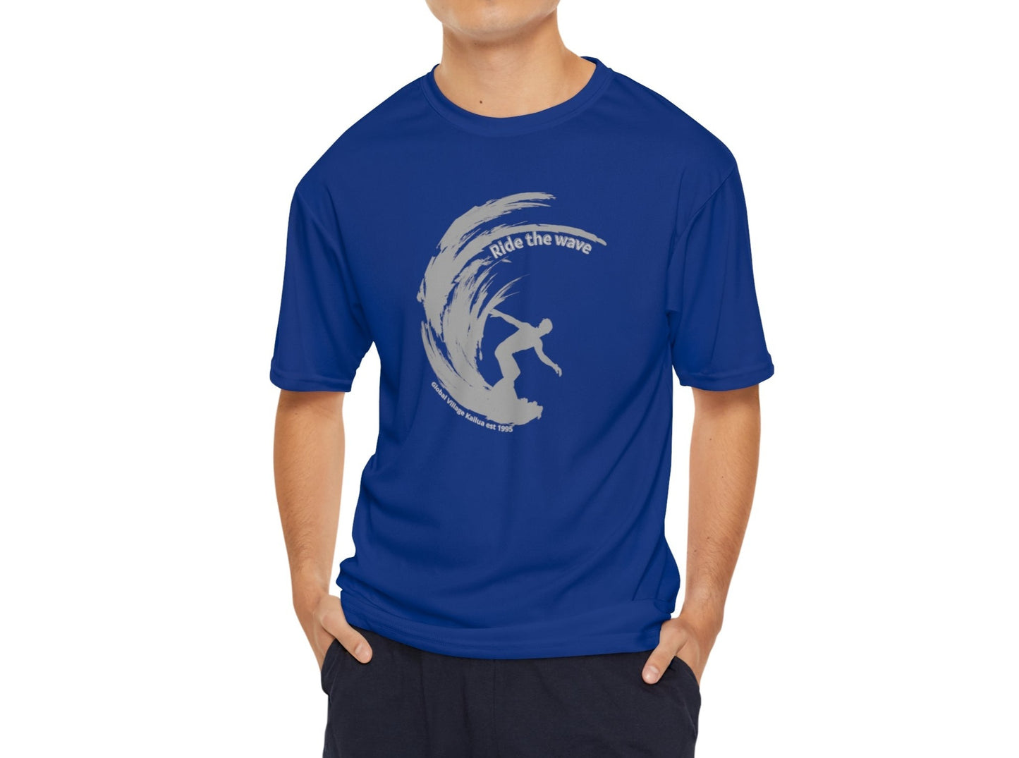Ride the Wave Performance T-Shirt - Global Village Kailua Boutique