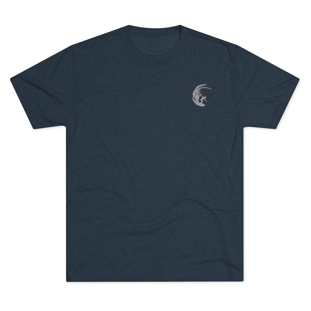 Ride the Wave Unisex Triblend Crew Tee Global Village Kailua Boutique