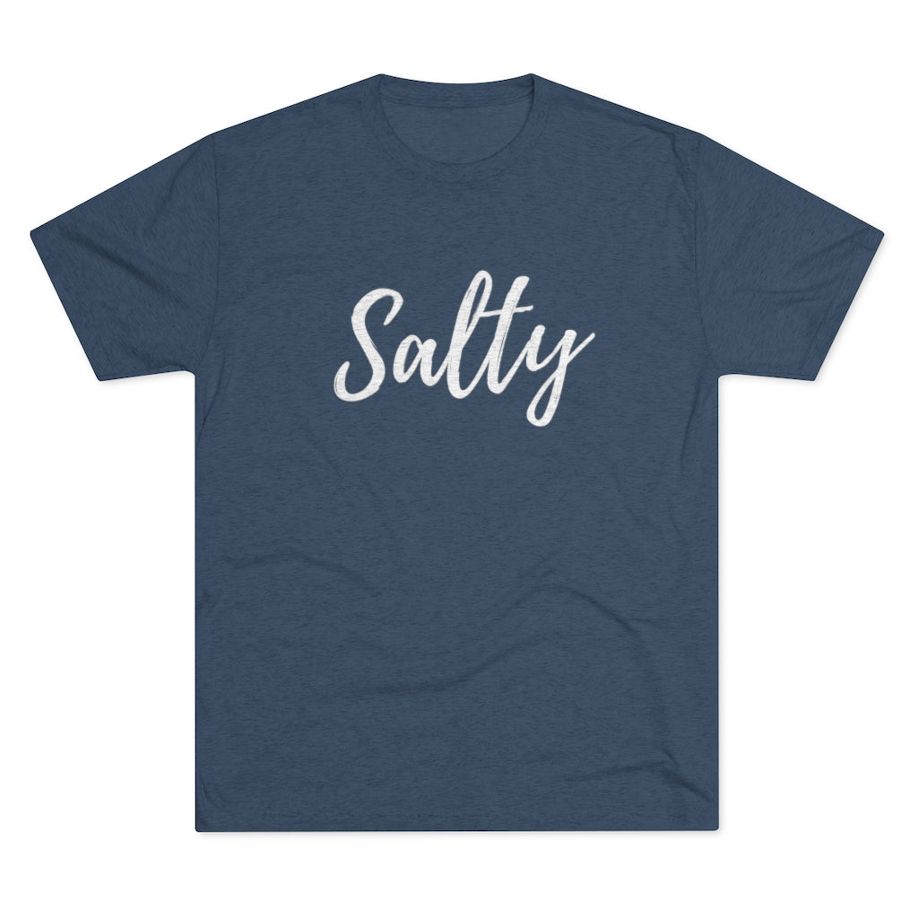 Salty Triblend Crew Tee Global Village Kailua Boutique