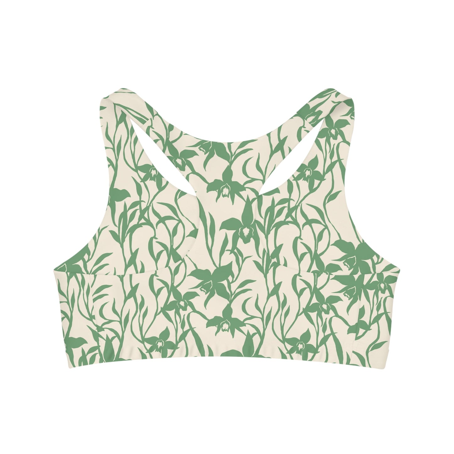 Seamless Sports Bra Orchid Sage - Global Village Kailua Boutique