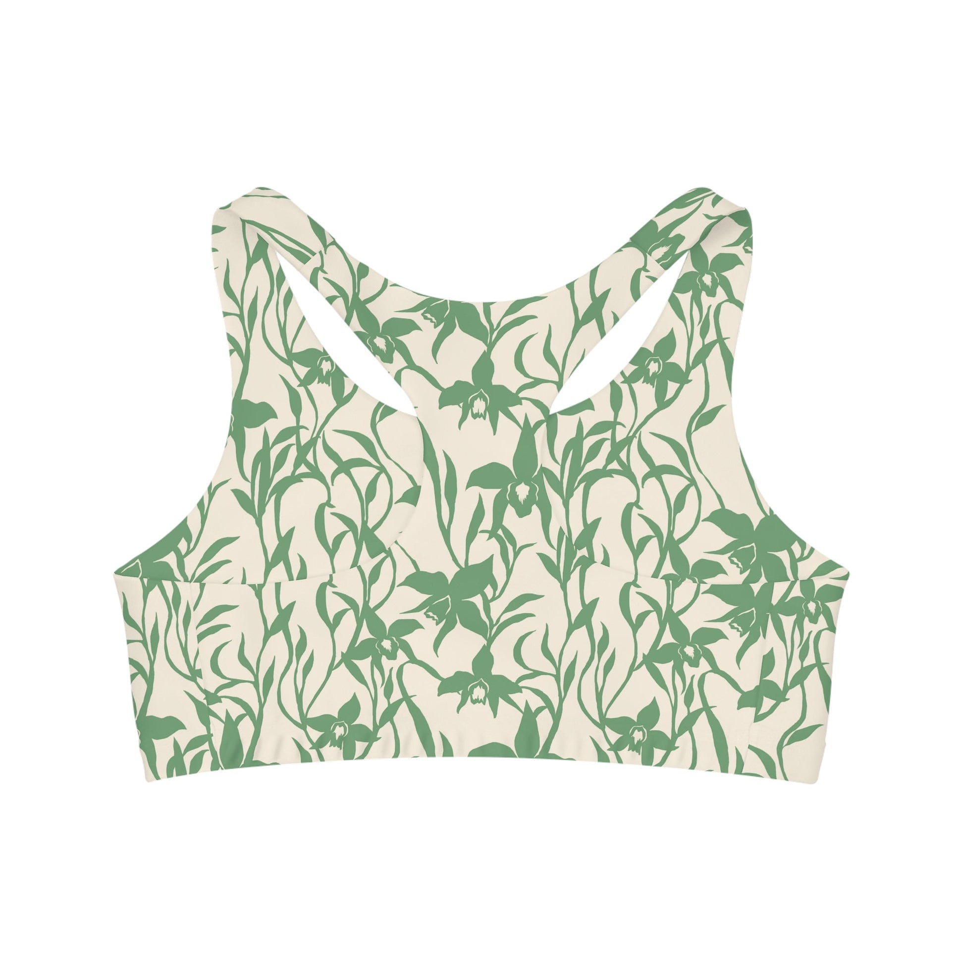 Seamless Sports Bra Orchid Sage - Global Village Kailua Boutique