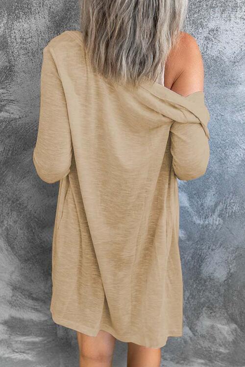Sequin Santa Button Up Long Sleeve Cardigan - Global Village Kailua Boutique