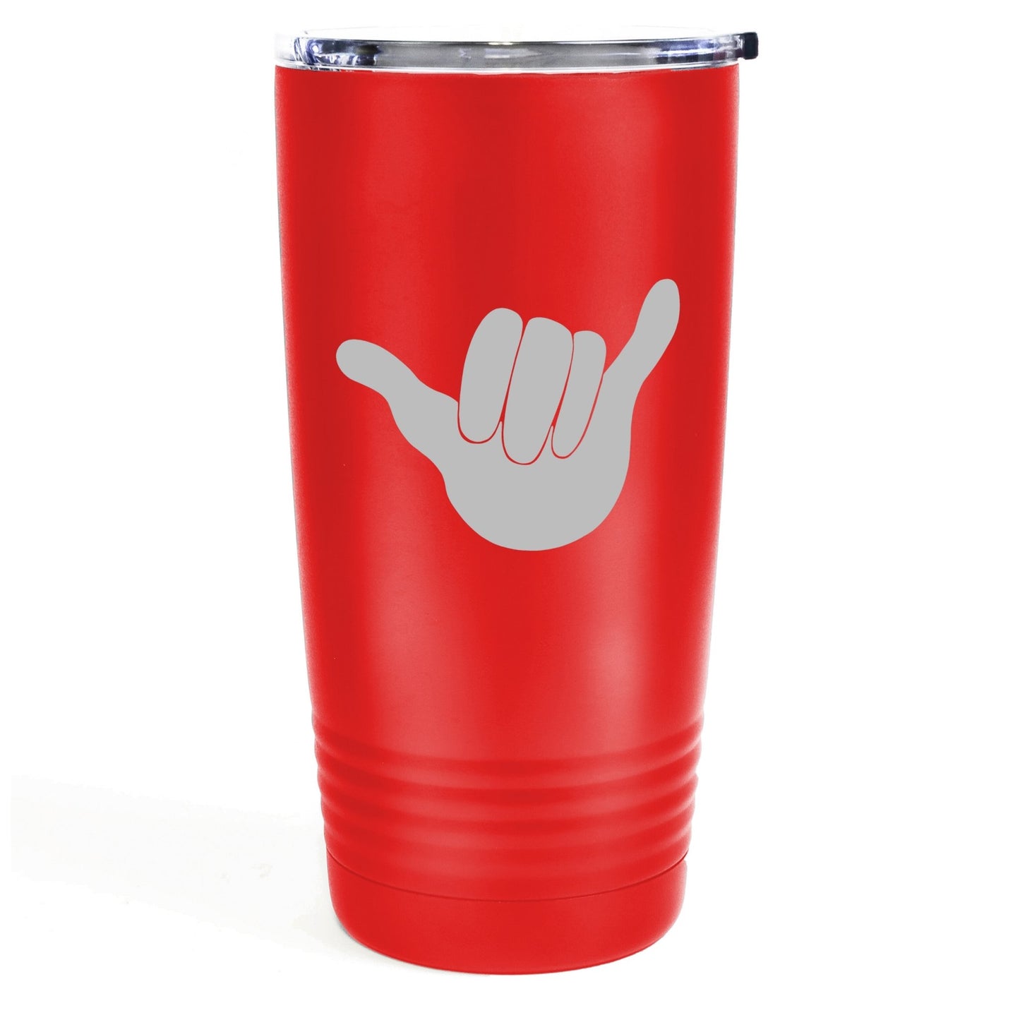 Shaka 20oz Etched Tumbler Global Village Kailua Boutique