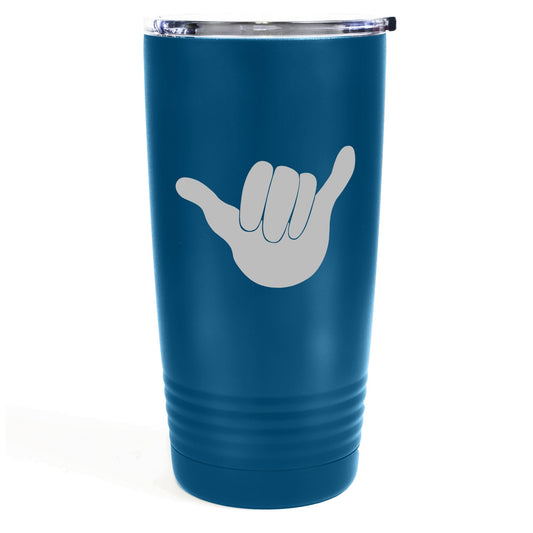 Shaka 20oz Etched Tumbler Global Village Kailua Boutique