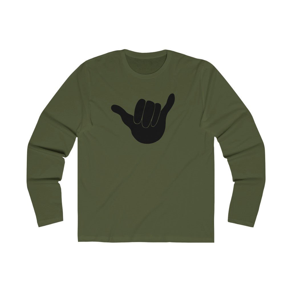 Shaka Unisex Long Sleeve Crew Tee - Global Village Kailua Boutique