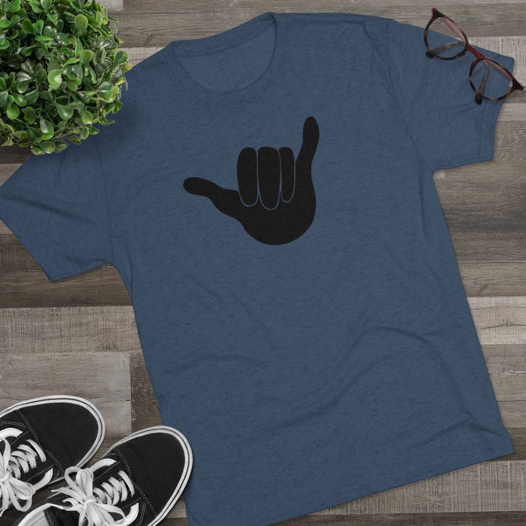 Shaka Unisex Triblend Crew Tee Global Village Kailua Boutique
