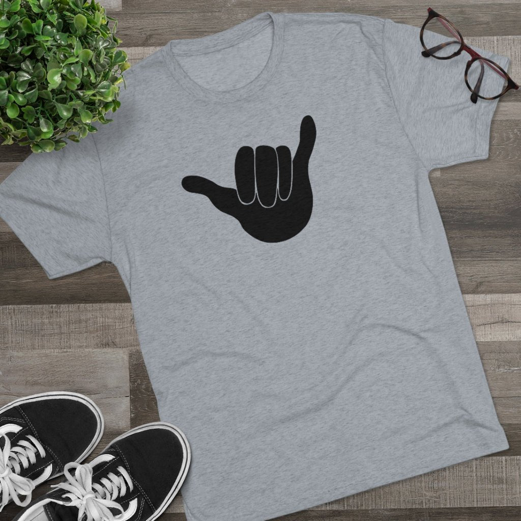 Shaka Unisex Triblend Crew Tee Global Village Kailua Boutique