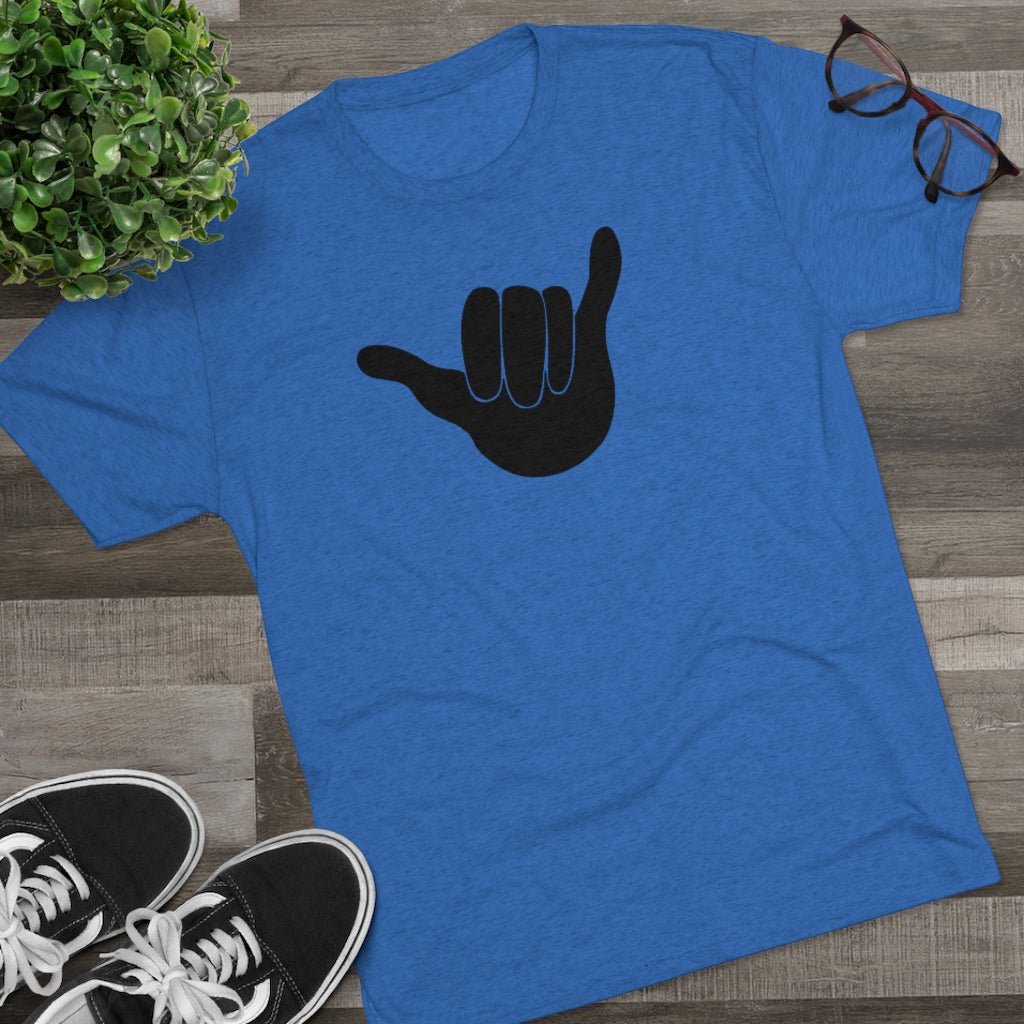 Shaka Unisex Triblend Crew Tee Global Village Kailua Boutique