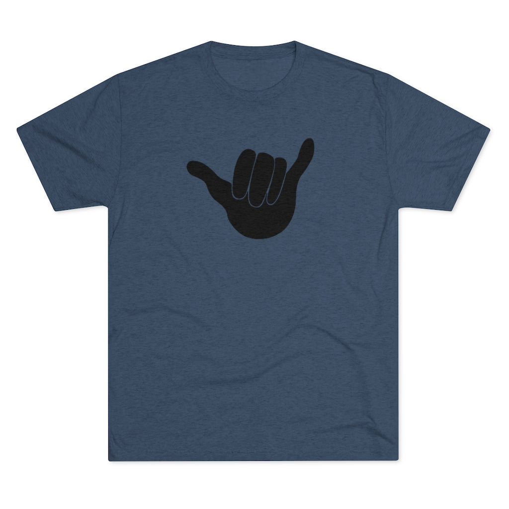 Shaka Unisex Triblend Crew Tee Global Village Kailua Boutique