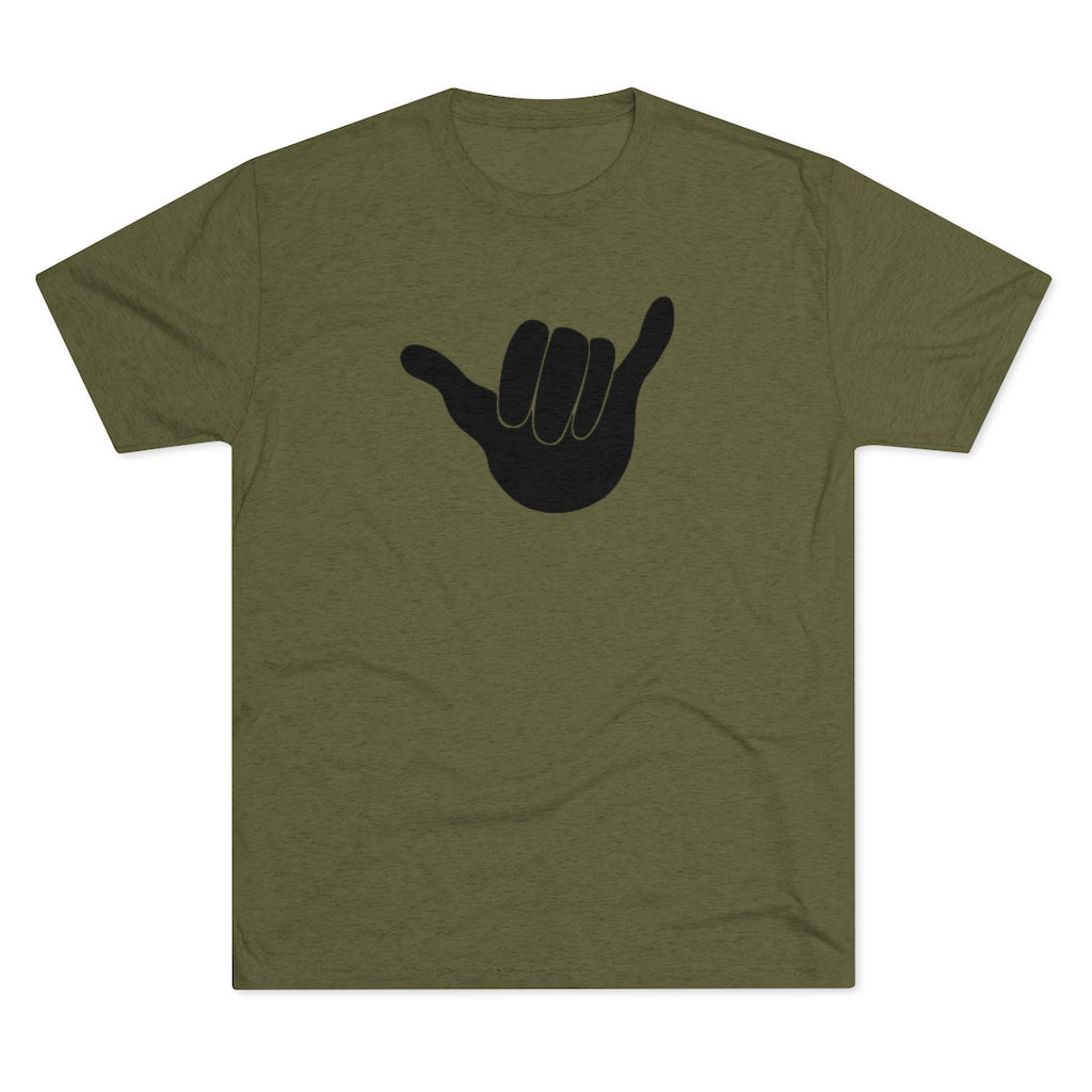 Shaka Unisex Triblend Crew Tee Global Village Kailua Boutique