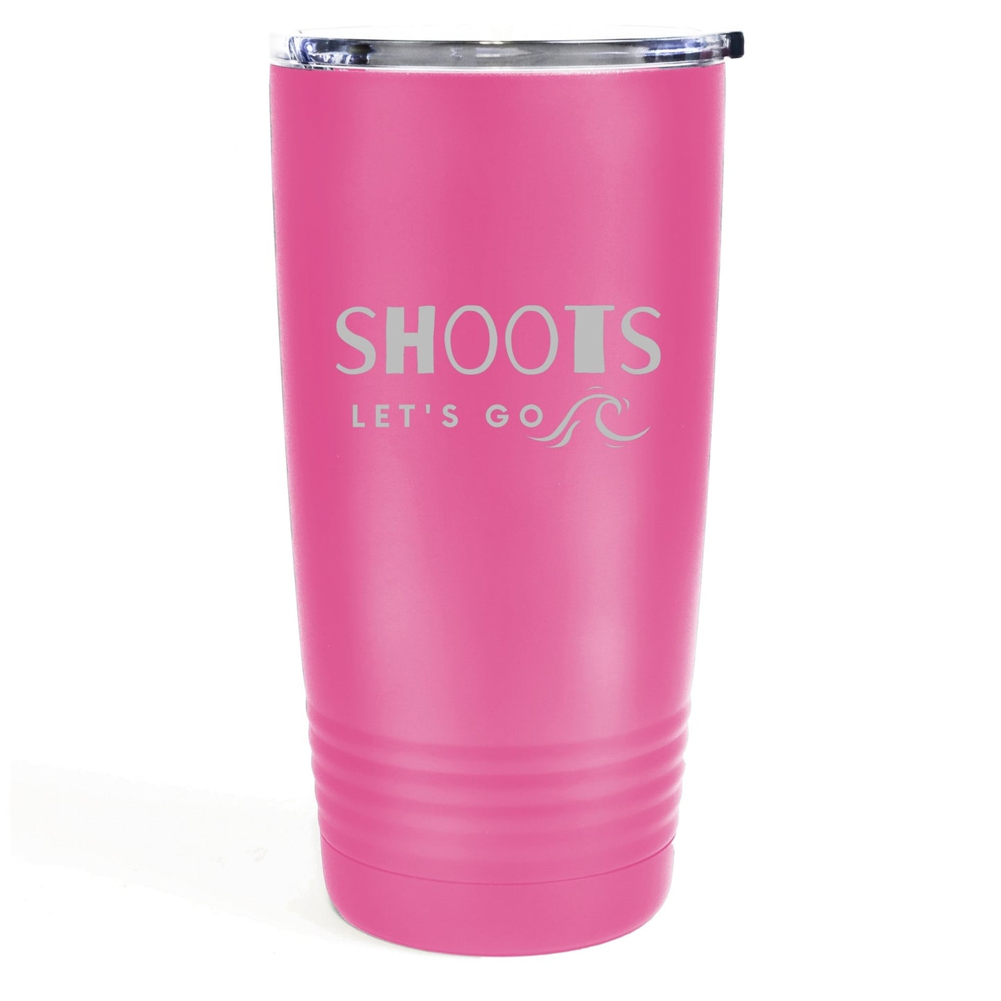 Shoots Letʻs Go 20oz Etched Tumbler Global Village Kailua Boutique