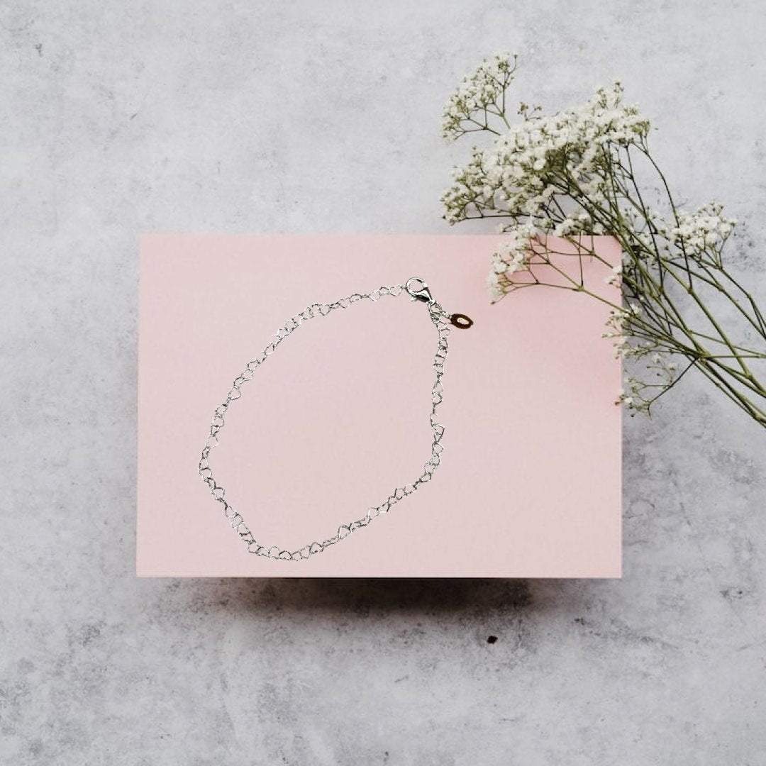 Sterling Silver Heart Bracelet Global Village Kailua Boutique
