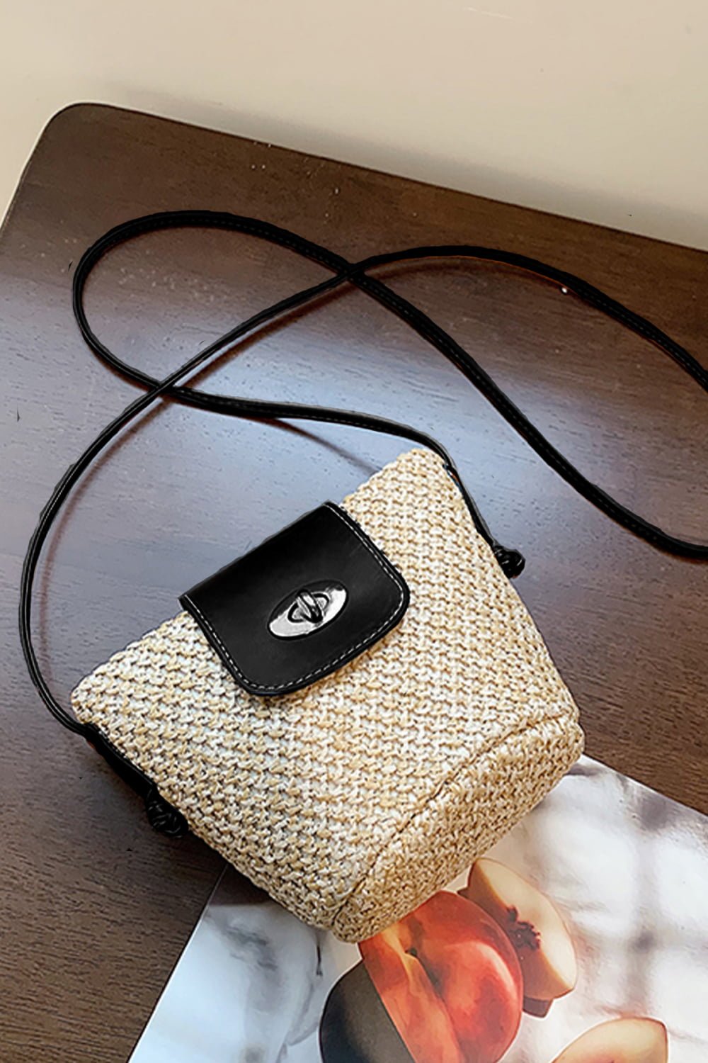 Straw Bucket Bag - Global Village Kailua Boutique