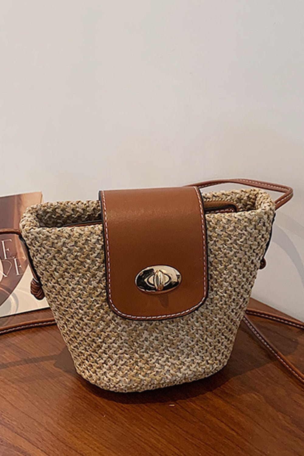 Straw Bucket Bag - Global Village Kailua Boutique