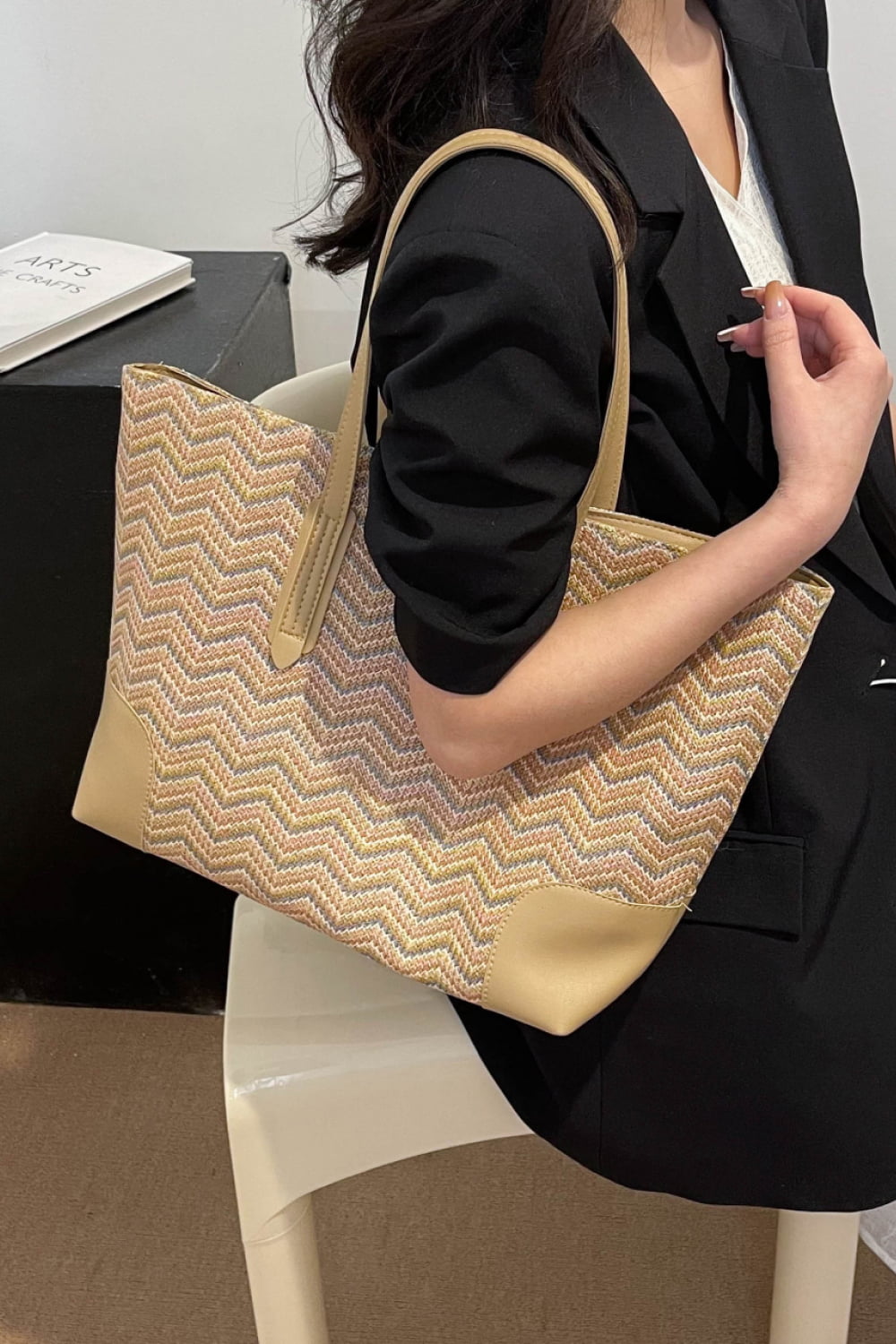 Straw Tote Bag - Global Village Kailua Boutique