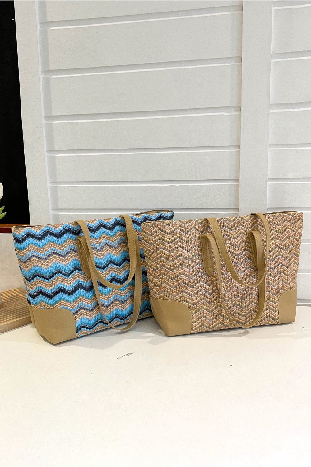 Straw Tote Bag - Global Village Kailua Boutique