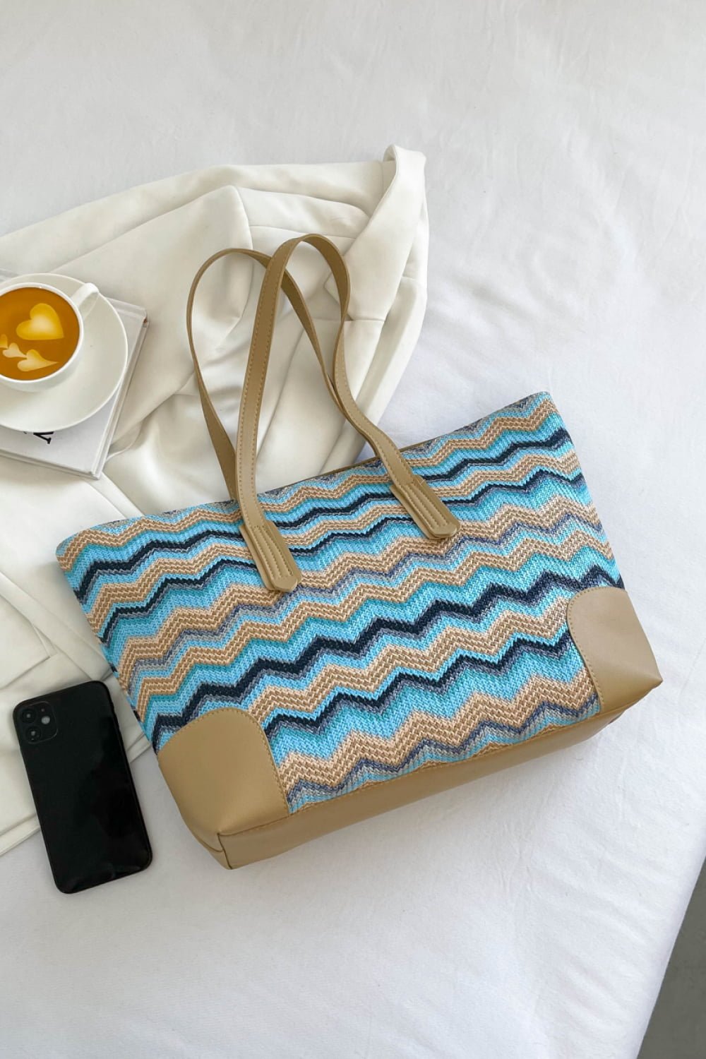 Straw Tote Bag - Global Village Kailua Boutique