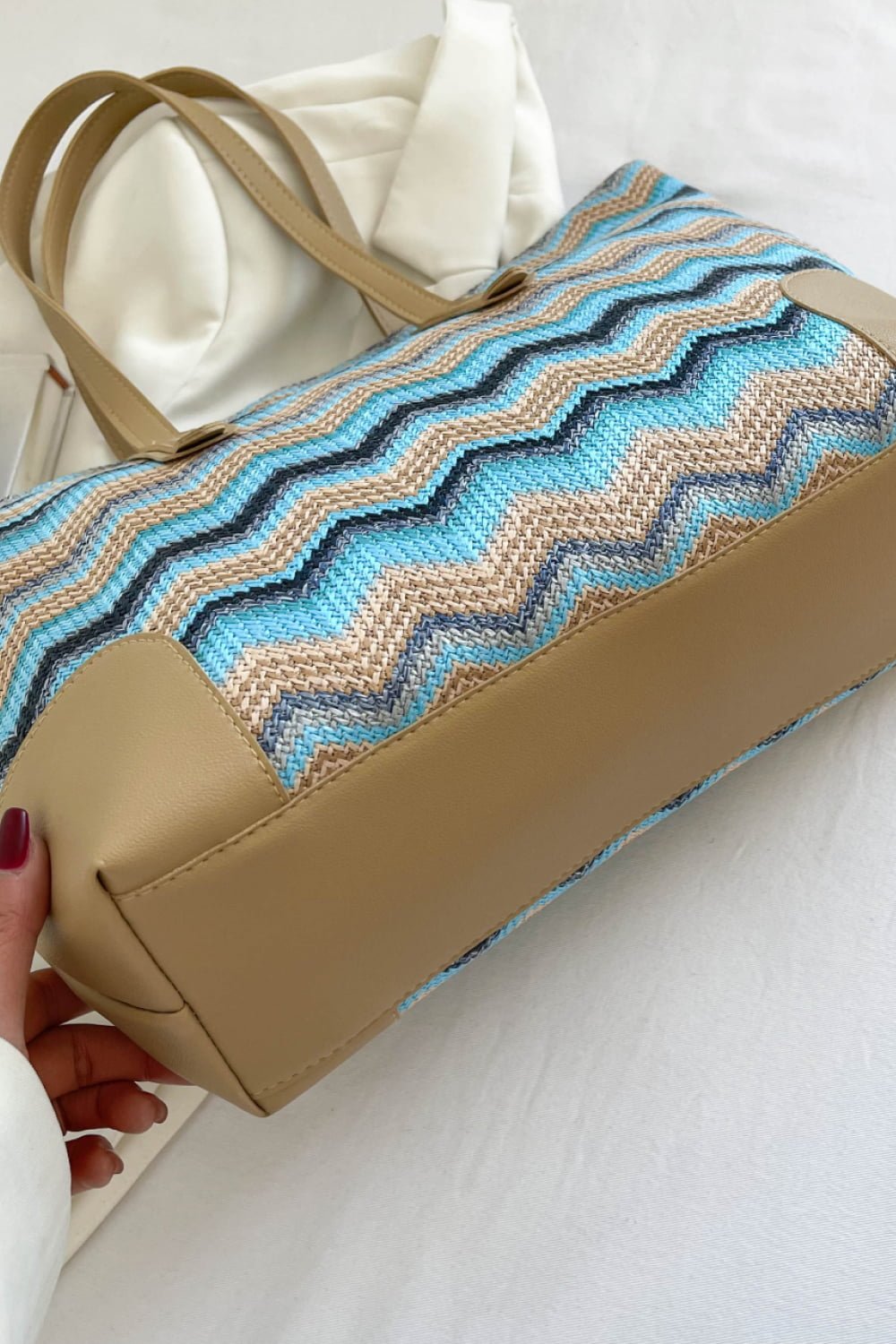 Straw Tote Bag - Global Village Kailua Boutique