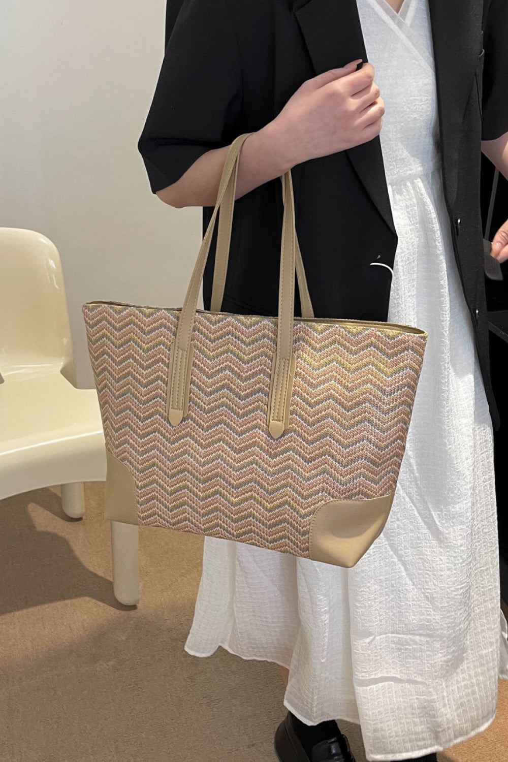 Straw Tote Bag - Global Village Kailua Boutique