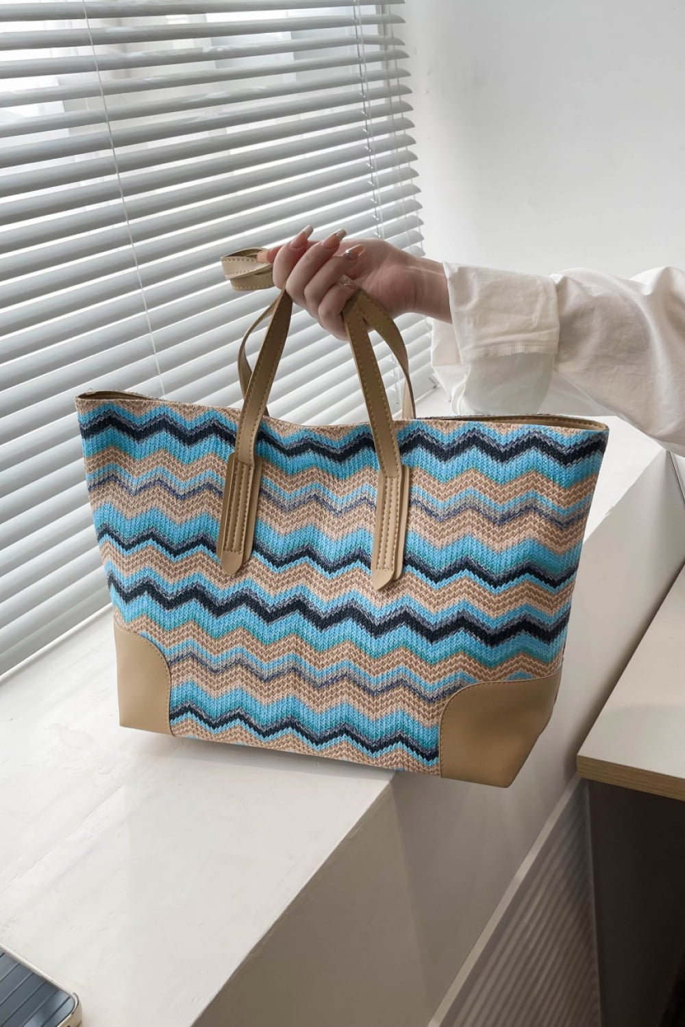 Straw Tote Bag - Global Village Kailua Boutique