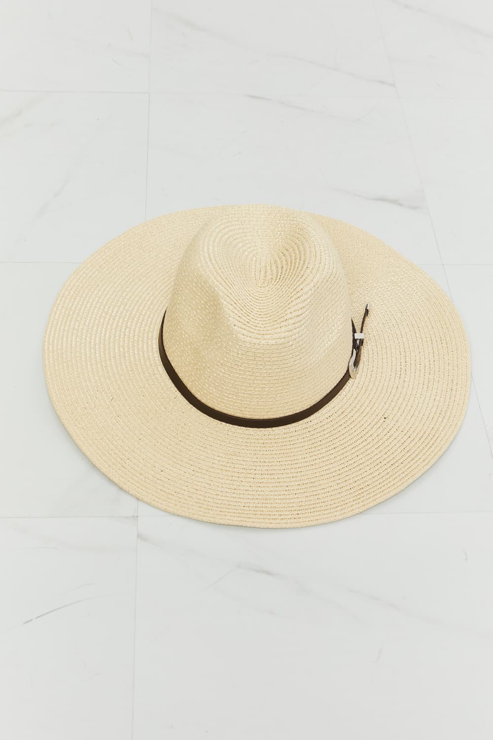 Summer Straw Fedora Hat - Global Village Kailua Boutique