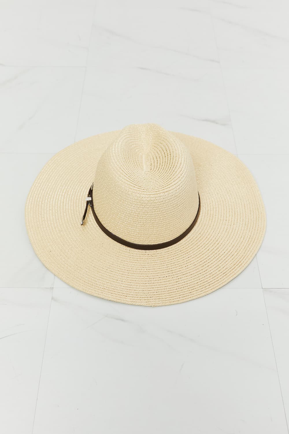 Summer Straw Fedora Hat - Global Village Kailua Boutique
