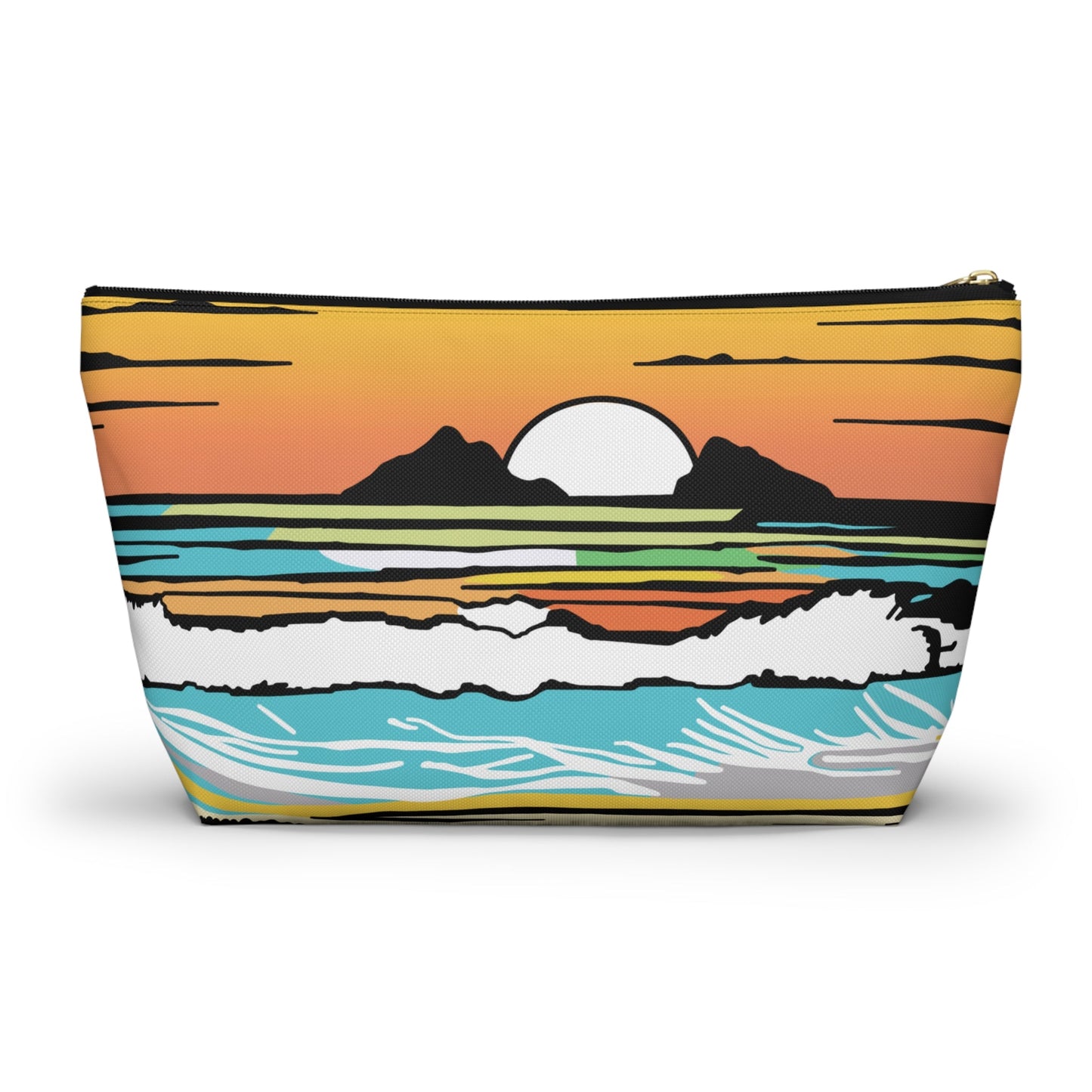 T Zip Pouch Summer Sunrise Moks - Global Village Kailua Boutique