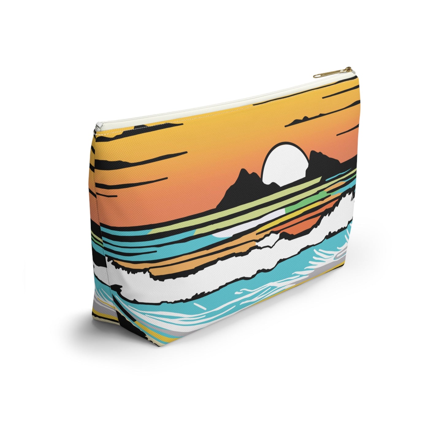 T Zip Pouch Summer Sunrise Moks - Global Village Kailua Boutique